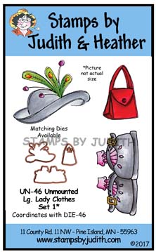 UN-46 Unmounted Lg. Lady Clothes Set 1